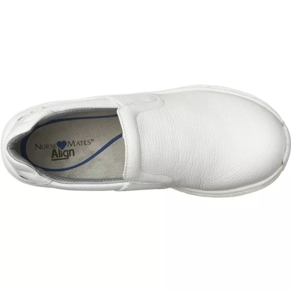 Nurse Mates ALIGN  Slip-On Womens Work Shoes White Size 7 / EU 37 New With Box - Picture 6 of 8